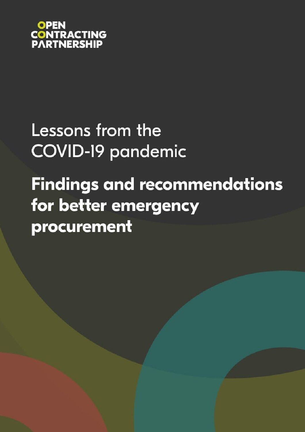 Lessons from the COVID 19 pandemic: Findings and recommendations for better emergency procurement from 12 countries