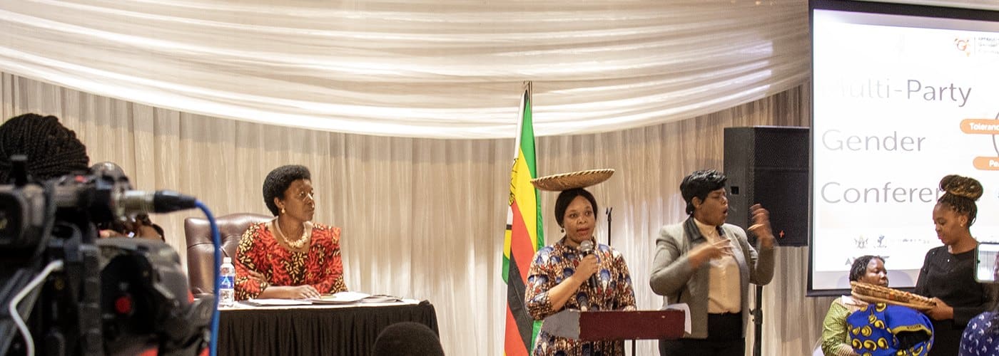 A charter by women and for women in politics in Zimbabwe
